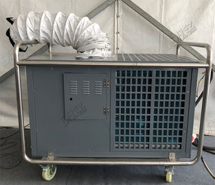 천막 에어 컨디셔너, 5 톤 5HP 사건 휴대용 옥외 AC가 R417A 냉각제에 의하여 물속에 쑥 잠겼습니다